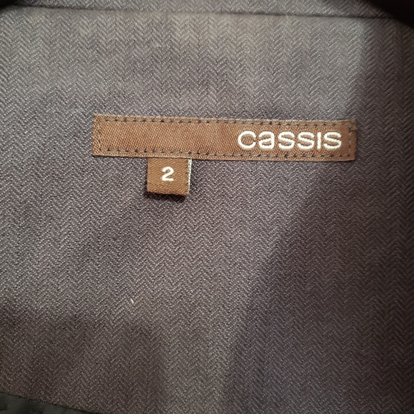 Cassis Women's Gray Blazer - Picture 9 of 10
